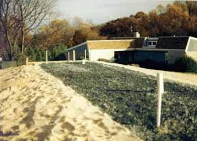 Sand Mound Certified Septic Systems in Baltimore, Harford, Carroll, Cecil County, Maryland.